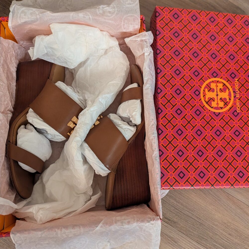 Tory Burch Everly Sandal Wedge - Picture 5 of 6